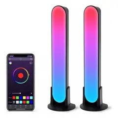 GENERICO - Luces Inteligentes Luz Led Rgb Musical Decorativa Tv Gamer