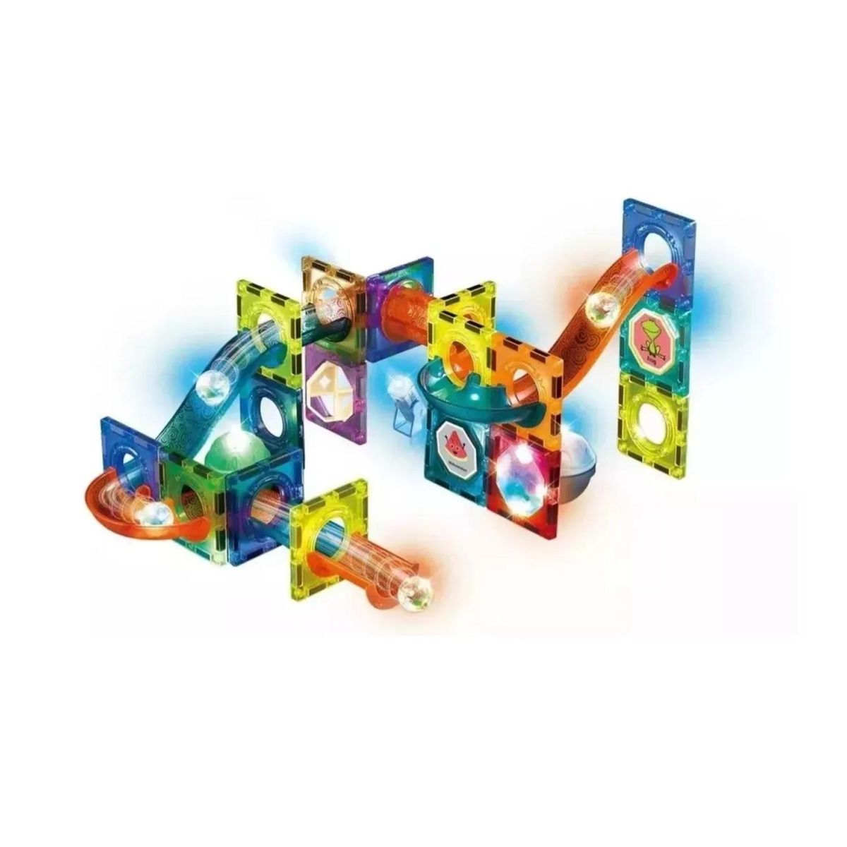 GENERICO - Juguete Bloques Magneticos 40 Piezas Armables Infantil