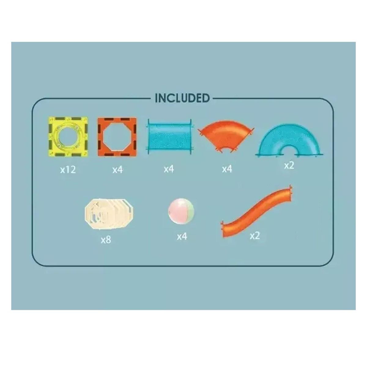 GENERICO - Juguete Bloques Magneticos 40 Piezas Armables Infantil