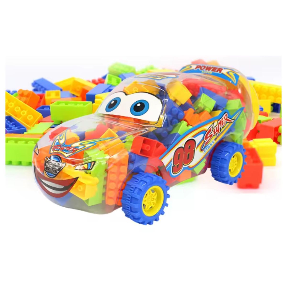 GENERICO - Juguetes Bloques De Construccion En Auto Portatil Infantil