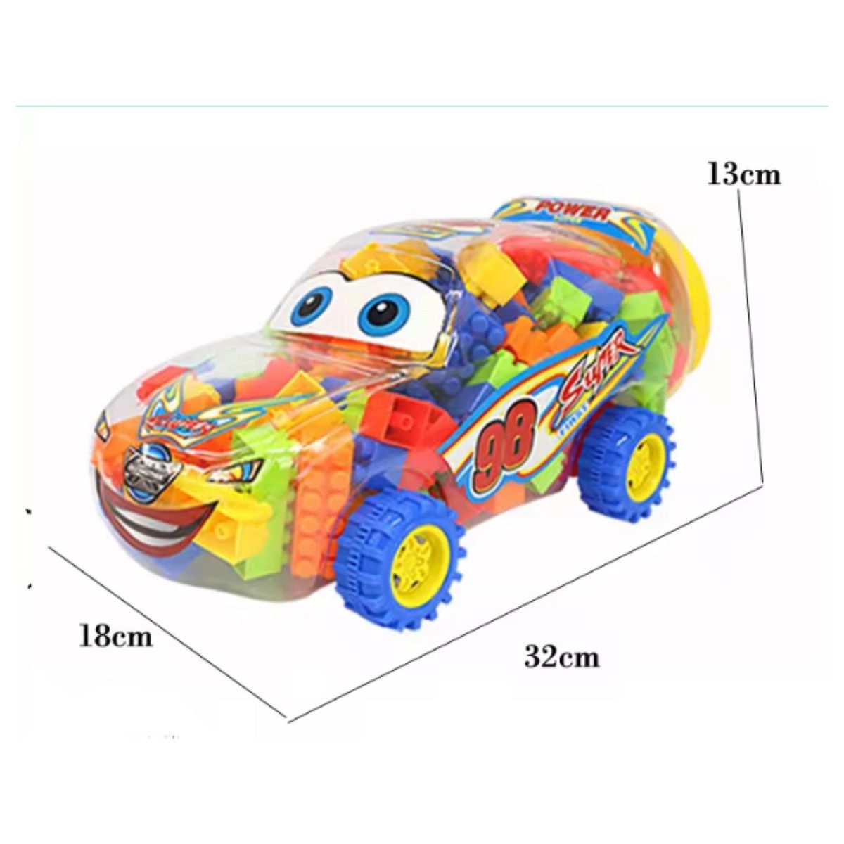 GENERICO - Juguetes Bloques De Construccion En Auto Portatil Infantil