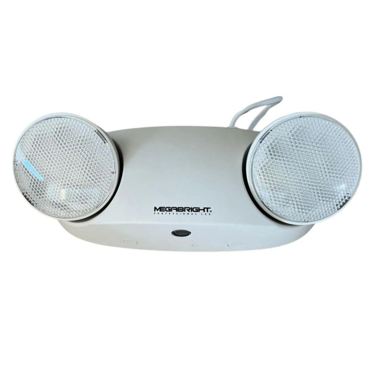 MEGABRIGHT - Lampara De Emergencia 2 Focos 300lm Blanco Megabright