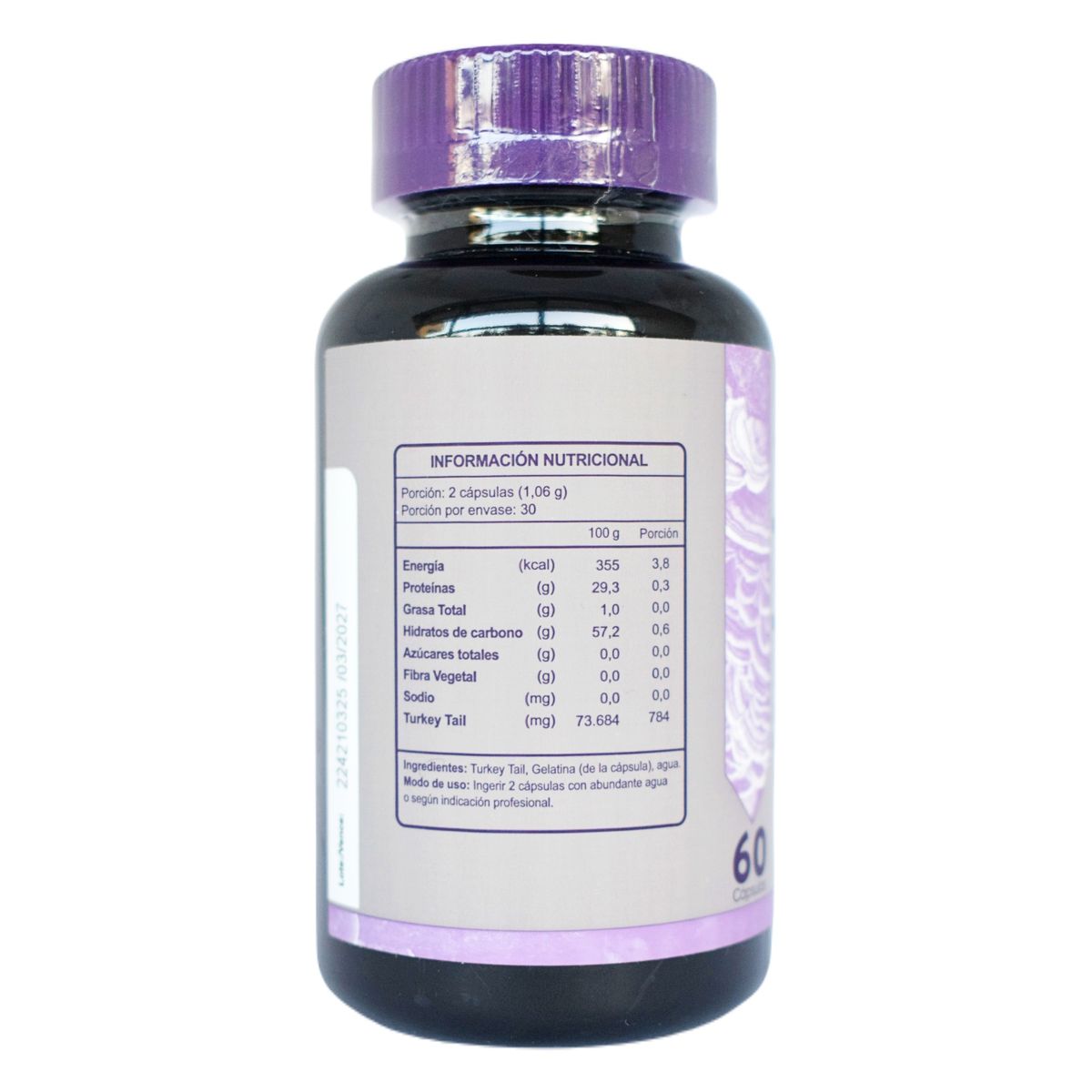 FNL - Turkey Tail Full Spectrum 60 Caps Fnl