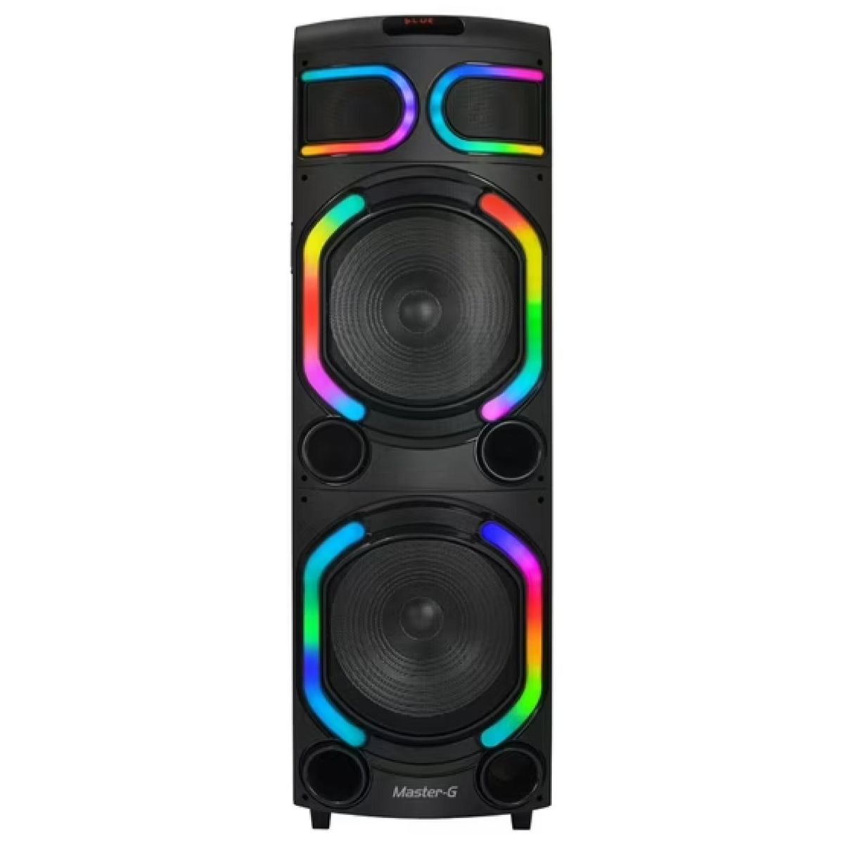 MASTER G - Parlante Karaoke Bluetooth 150Wx2 Consola DJ Mgsupernova Master G