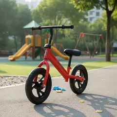 GENERICO - BICICLETA DE EQUILIBRIO SIN PEDAL RIN 12 ROJO MP
