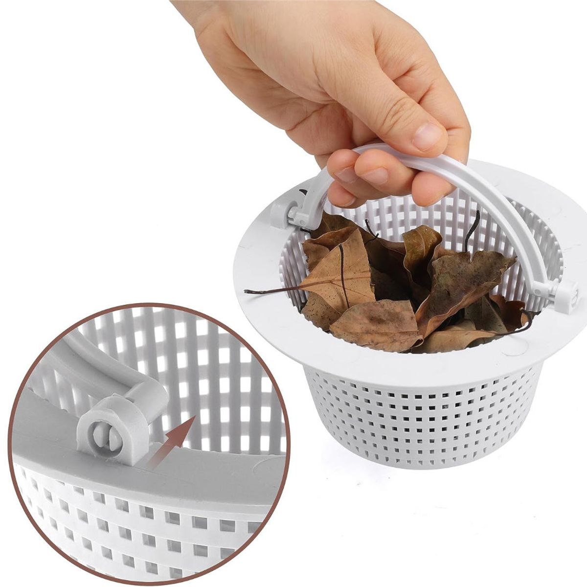 KINDA NICE - Accesorios Para La Limpieza De Piscinas Cesta Skimmer