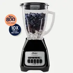 OSTER - Licuadora Oster® 2 velocidades más pulso y vaso de vidrio BLSTKAGBPB
