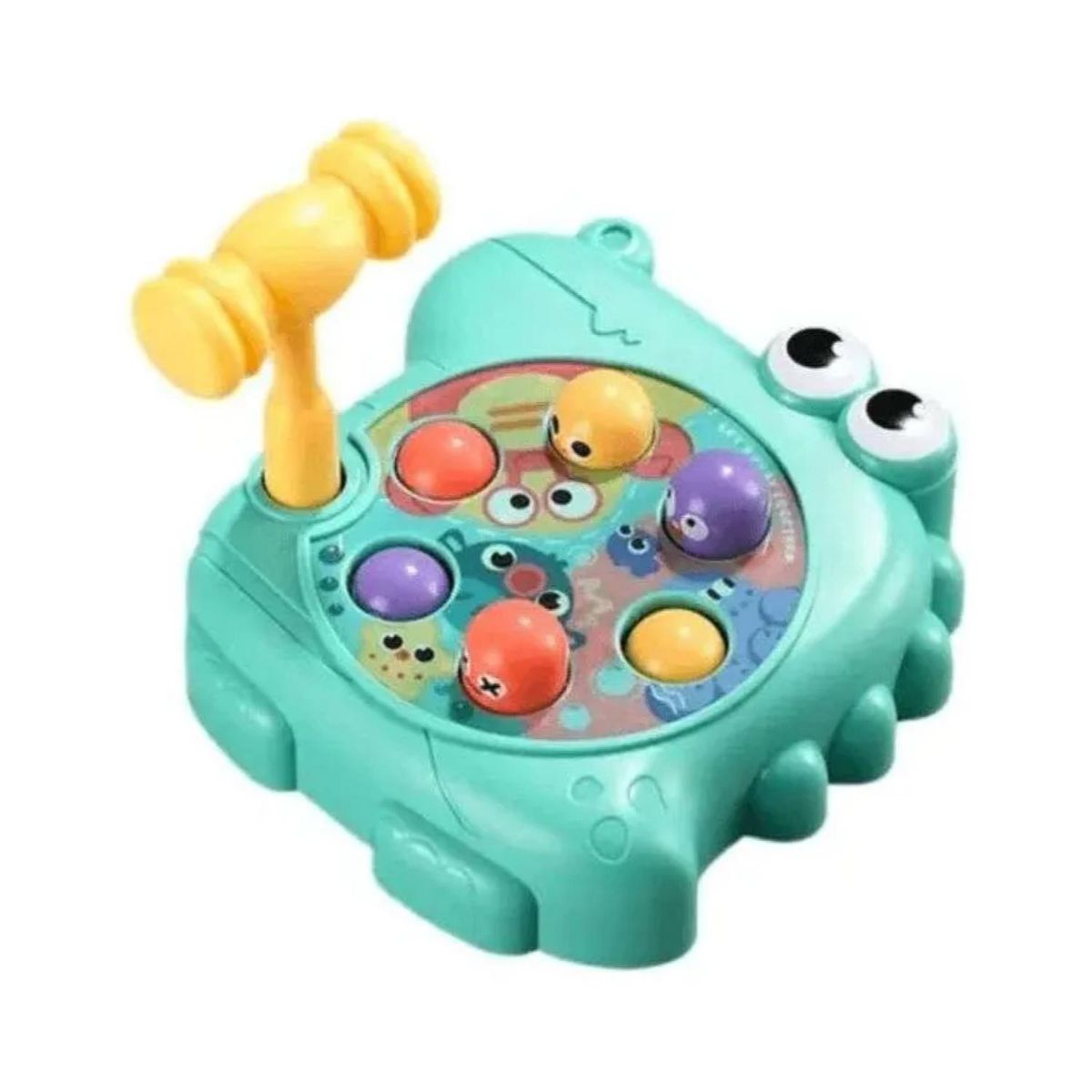 GENERICO - Juguete Didactico Interactivo Martillo Celeste Infantil