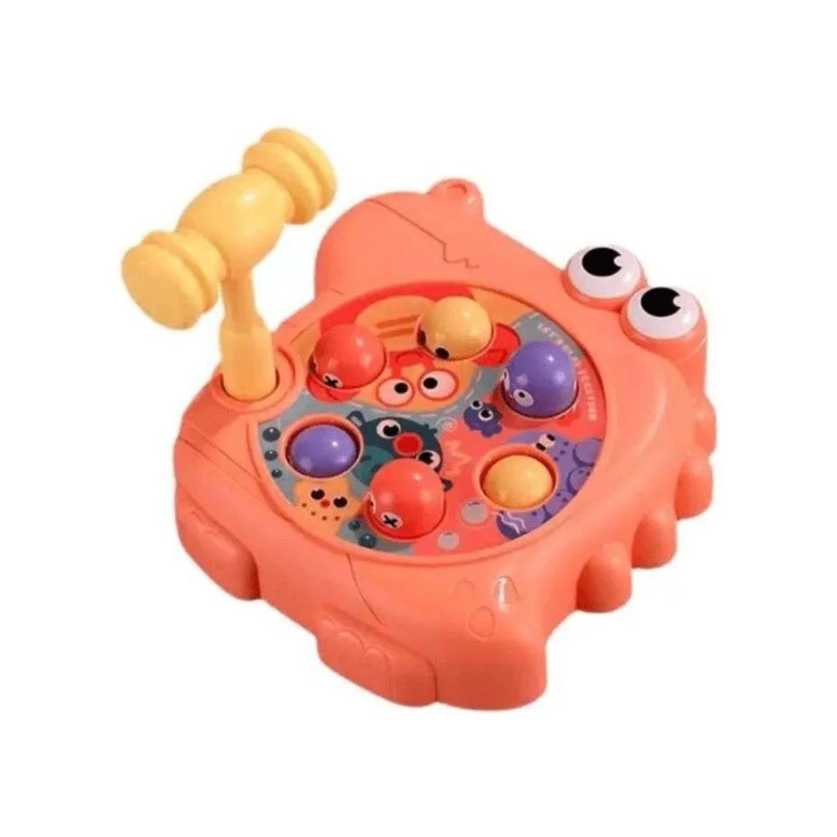 GENERICO - Juguete Didactico Interactivo Martillo Rosado Infantil