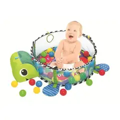 GENERICO - Alfombra Gimnasio Corral 3 En 1 Estimulante Para Bebes