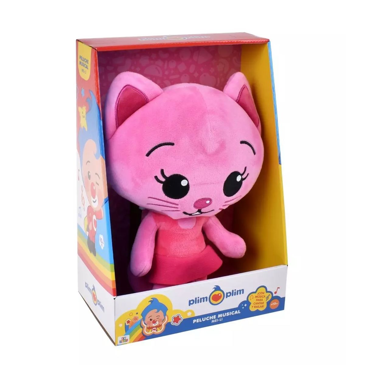 BANDAI - Peluche de Mei Li 30 cm Musical Plim Plim