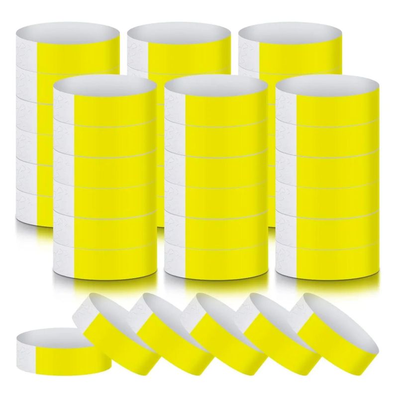 KINDA NICE - 300 Pulseras Papel De Imprimible Para Eventos Fiestas