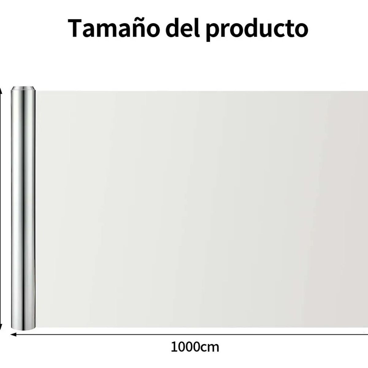 KUANGYE - Lamina Espejada Film Privacidad Vidrio Ventana 50 Cm * 10 M Con Efecto Espejo Lámina Protección Uv