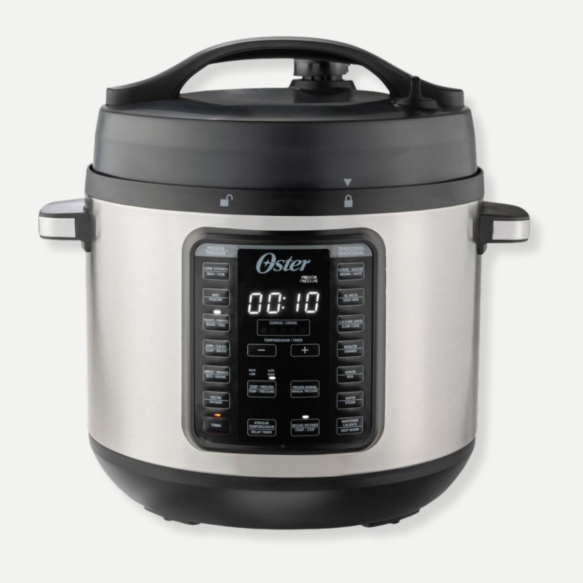 OSTER - Oster Multiolla Turbo 7,5 L Capacidad 14 Funciones Recubrimiento Oster DiamondForce CKSTPCECT75DF