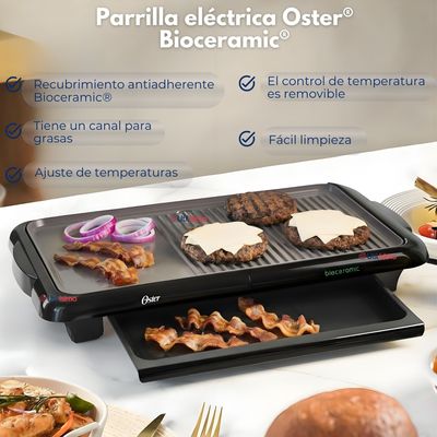 Imagen 2 del producto Parrilla eléctrica Oster® Bioceramic® CKSTGR5085
