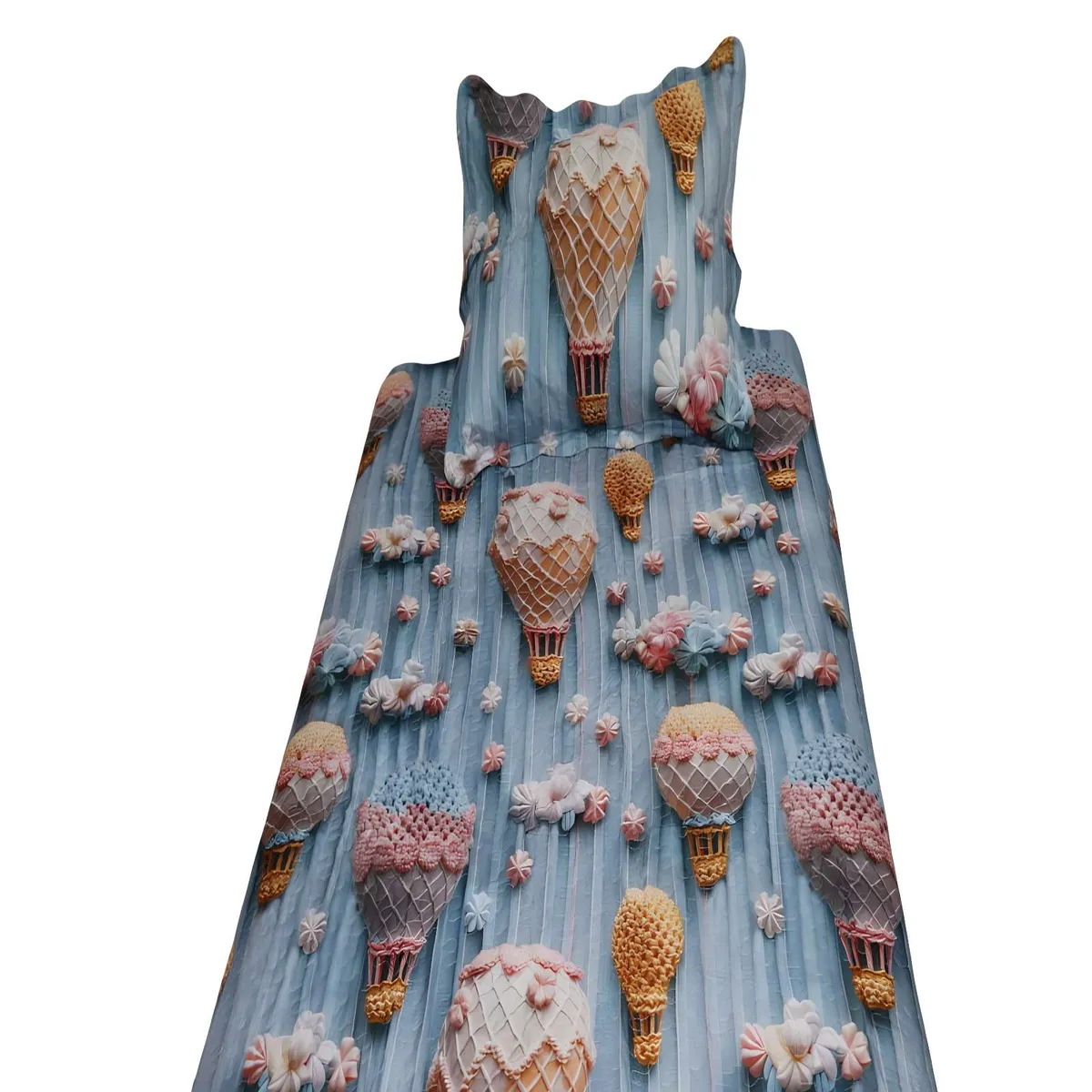 GENERICO - CUBRECAMA QUILT INFANTIL DE VERANO 5D PLAZA Y MEDIA 180 X 230 CM