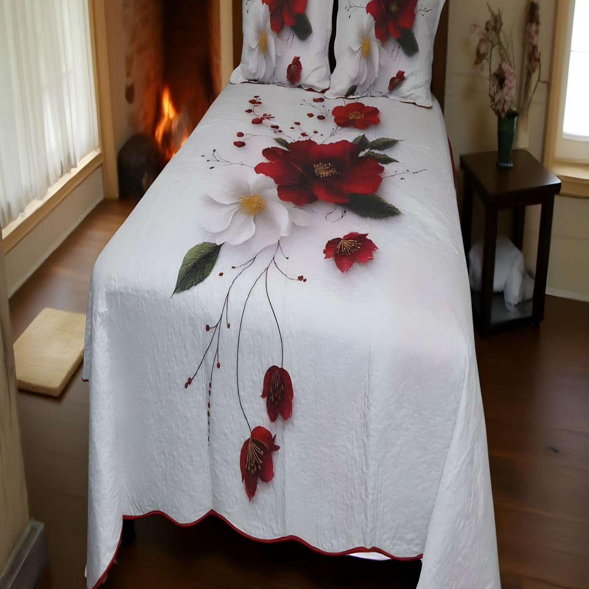 GENERICO - CUBRECAMA QUILT COLCHA DE VERANO 5D 2 PLAZAS 230 X 250 CM