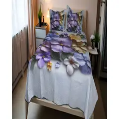 GENERICO - CUBRECAMA QUILT COLCHA DE VERANO 5D 2 PLAZAS 230 X 250 CM