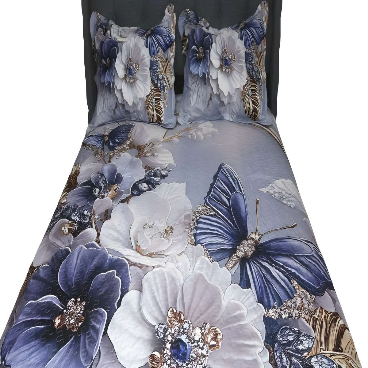 GENERICO - CUBRECAMA QUILT COLCHA DE VERANO 5D KING 250 X 270 CM