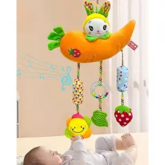 GENERICO - Juguete móvil de coche para bebé colgante diseño zanahoria