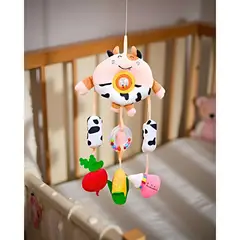 GENERICO - Juguete móvil de coche para bebé colgante diseño vaca