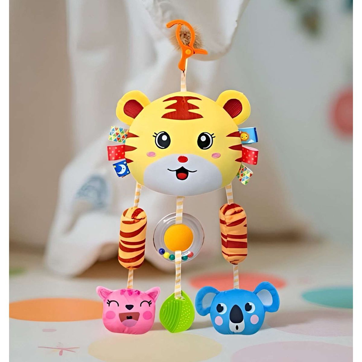 GENERICO - Juguete móvil de coche para bebé colgante diseño tigre