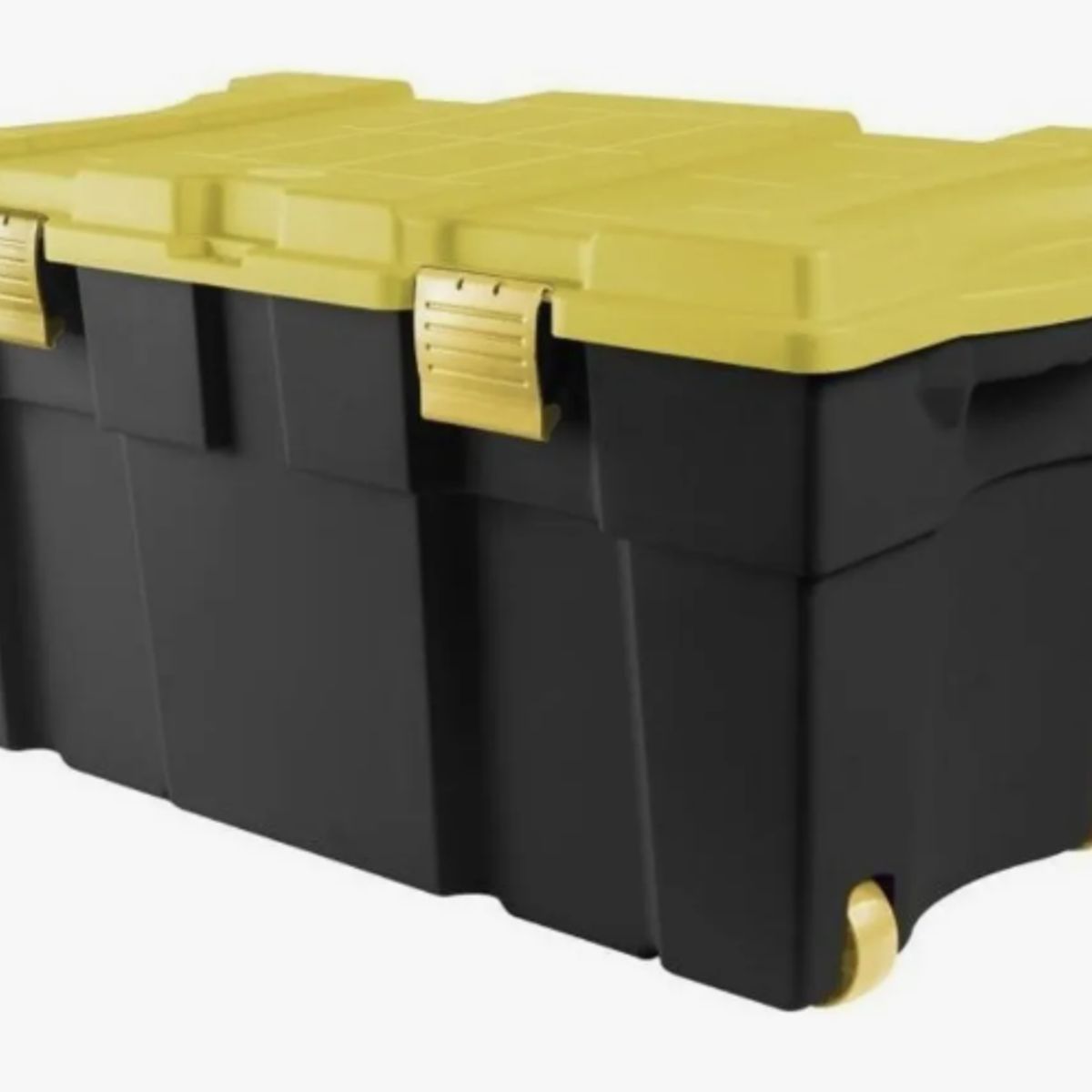 GENERICO - Caja Baul Organizador 130 Litros - Negro