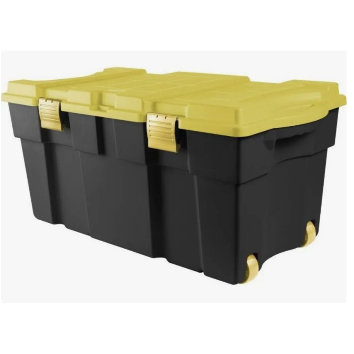 GENERICO - Caja Baul Organizador 130 Litros - Negro