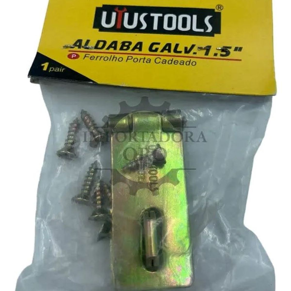 METALFER - Aldaba Galvanizada Uyustools 1.5 Pulgadas