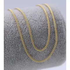 GENERICO - Cadena tejido cubana en Oro Laminado 18k