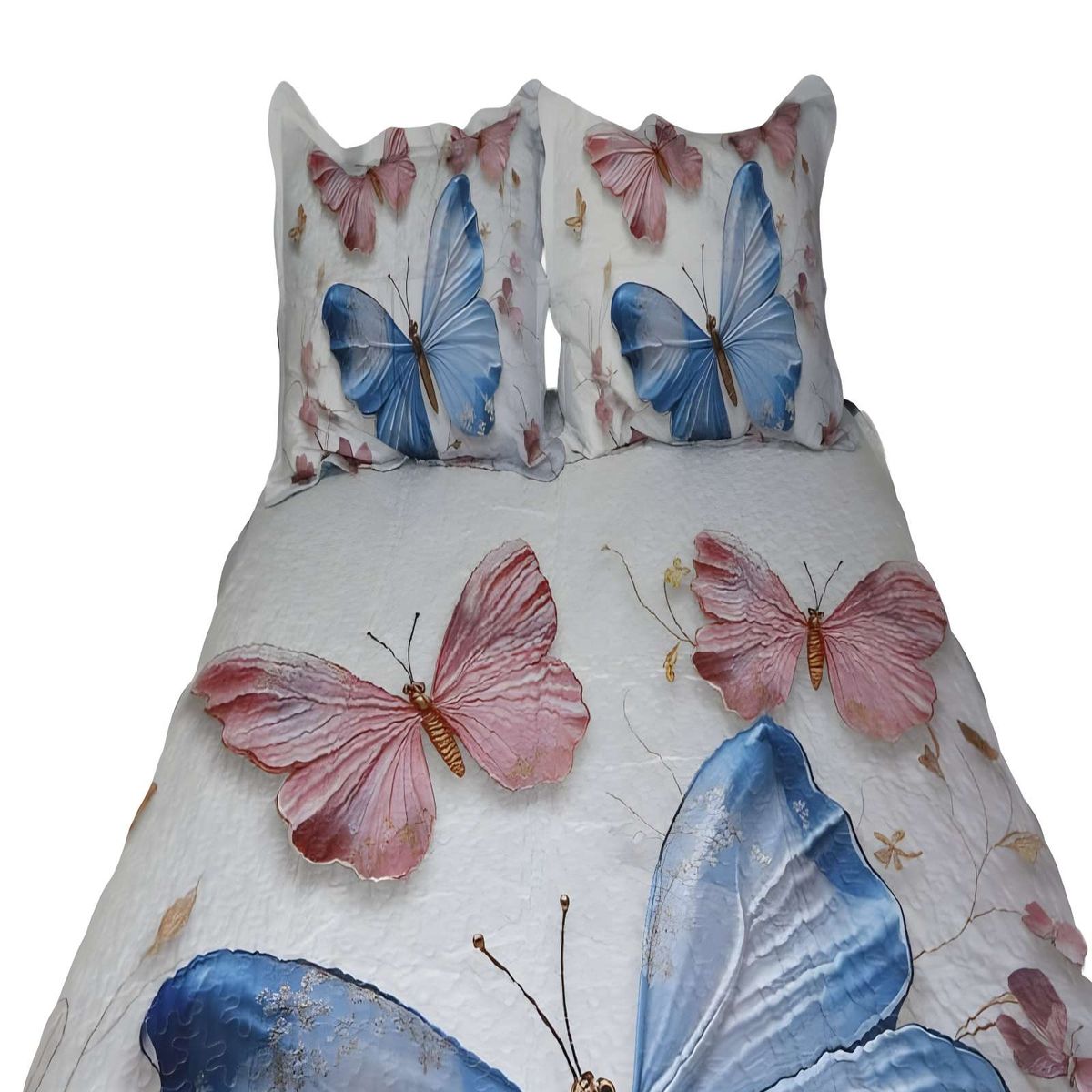 GENERICO - CUBRECAMA QUILT COLCHA DE VERANO 5D KING 250 X 270 CM