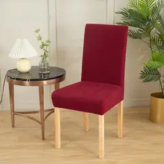 GENERICO - Pack 6 Funda De Silla Para Comedor Tela Gruesa BURDEO