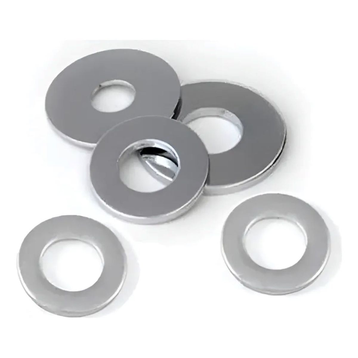 METALFER - Golilla Plana Calibrada De 7 /8 Pulgada (100 Unidades)