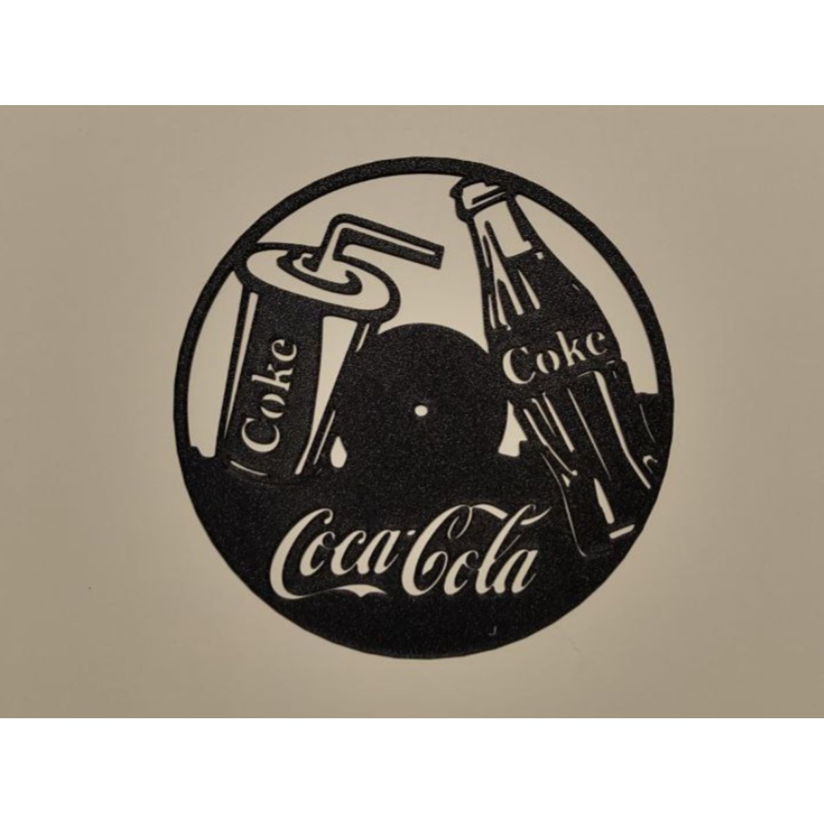 GENERICO - Figura decorativa COCA-COLA - arte de pared