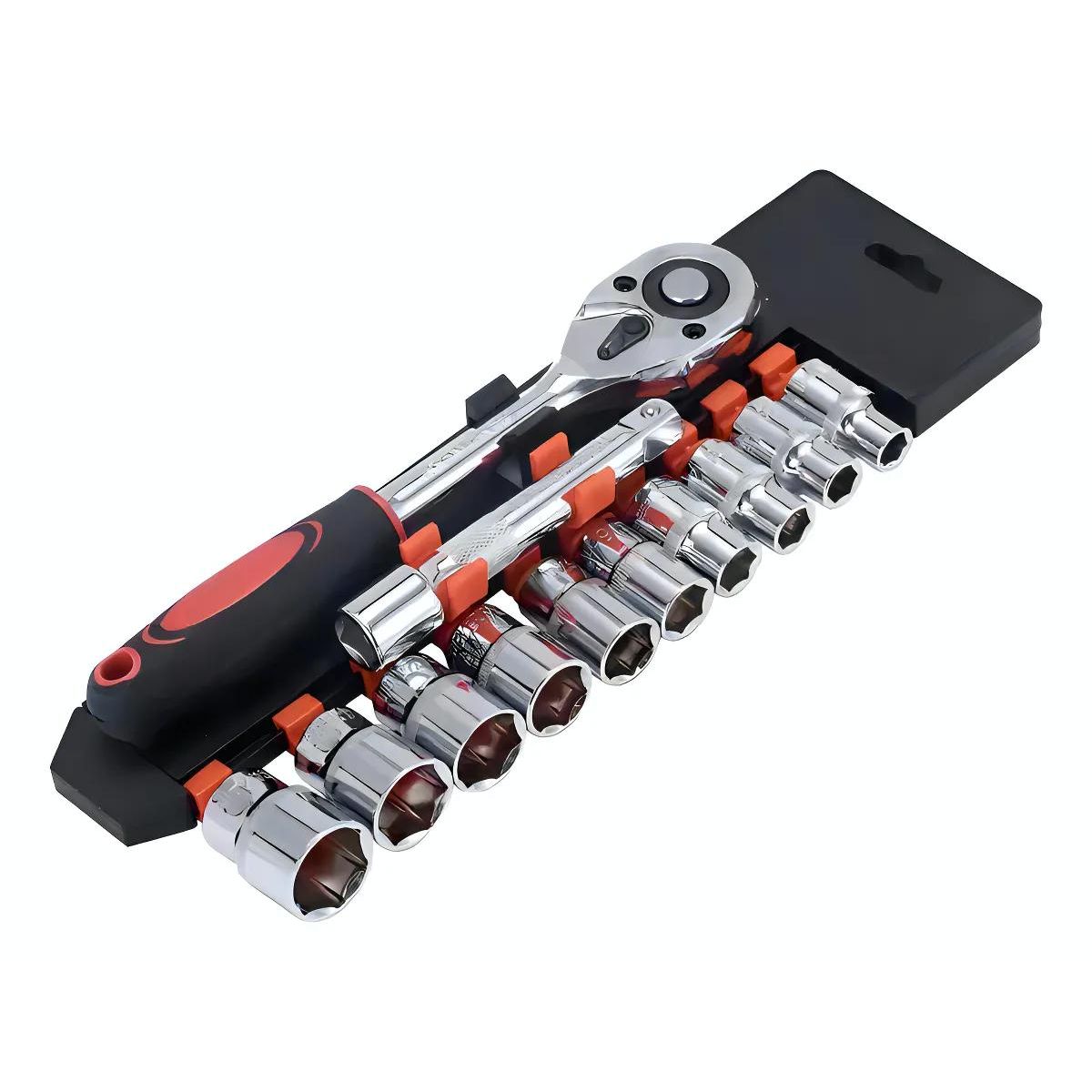 OEM - Set Juego Dados 12 Pieza Chicharra 1/2 Cromo Vanadio