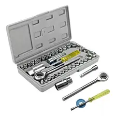 OEM - Juego Caja Set Dados Chicharra Herramientas 40 Piezas Full