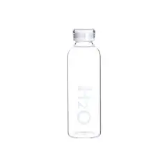 OEM - Termo Agua Botella Agua Vaso Vidrio H2o 750ml