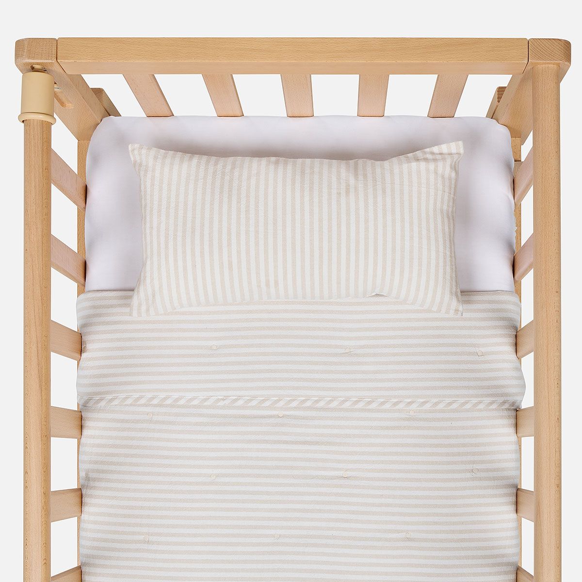 BABYROSEN - Cubrecama Colecho Algodón Bari Arena
