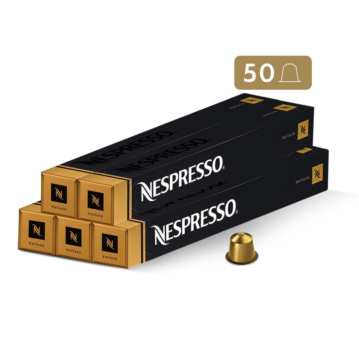 NESPRESSO - Cápsulas de Café Volluto - 50 unidades