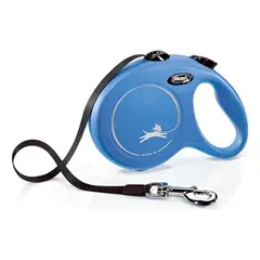 FLEXI - Correa Retráctil Para Perro Classic Talla L Max. 50kg - Azul