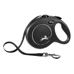 FLEXI - Correa Retráctil Para Perro Classic Talla L Max. 50kg - Negro