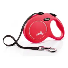 FLEXI - Correa Retráctil Para Perro Classic Talla L Max. 50kg - Rojo