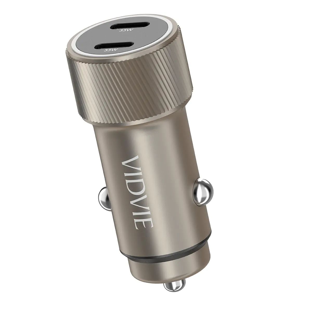 GENERICO - Adaptador Cargador Para Auto Doble Carga Rápida Usb-c 33w