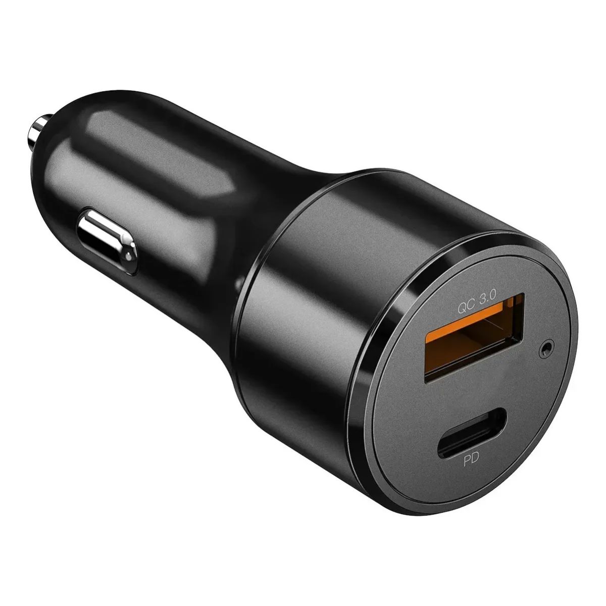 GENERICO - Adaptador Cargador Para Auto Doble Carga Rápida Usb-c 20w
