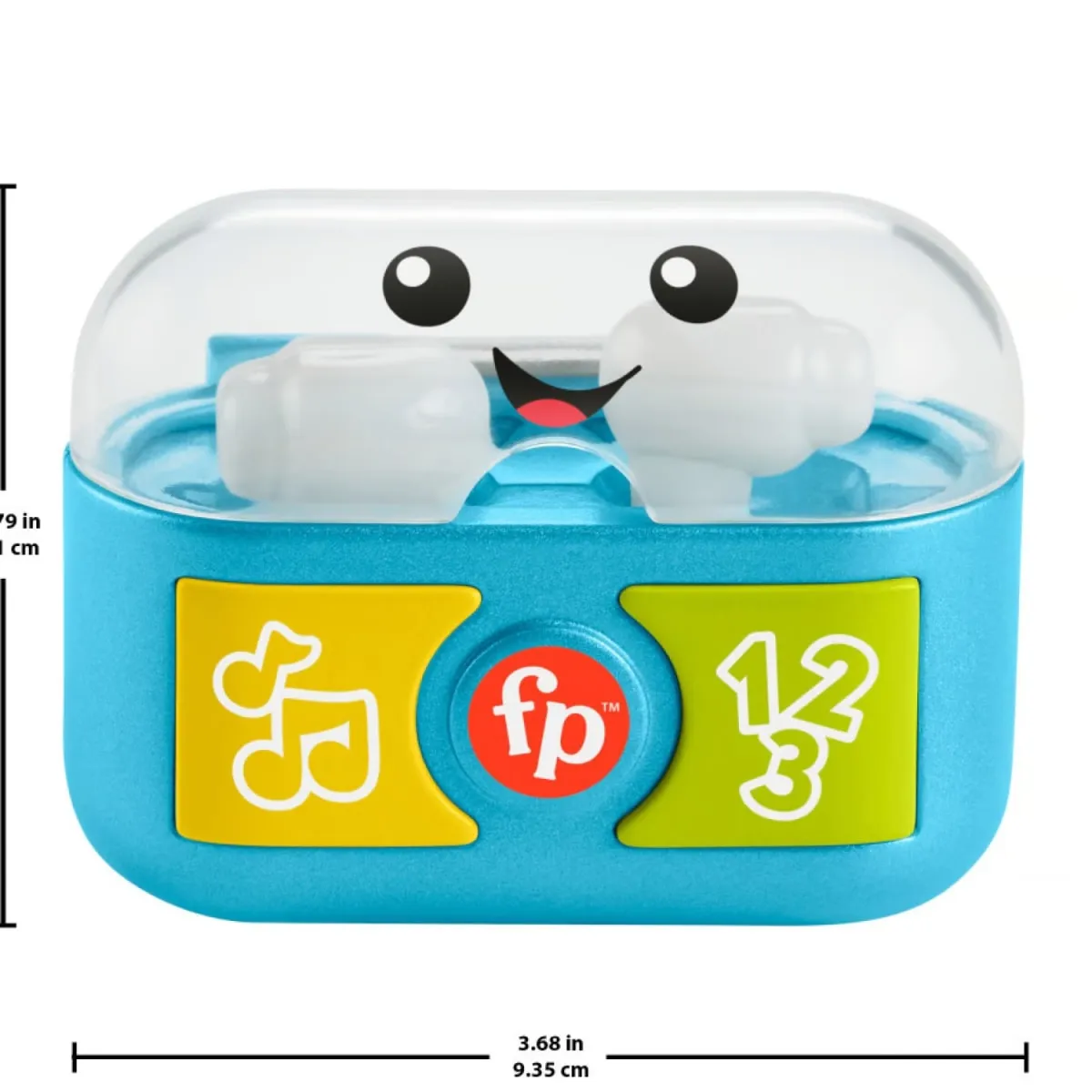FISHER PRICE - Fisher Price Juega y Aprende Audifonos Musicales Luz y Sonido Para Bebes