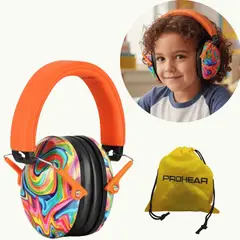 PROHEAR - Protector Auditivo Niños Audifonos Antiruido Autismo 28dB CANDY