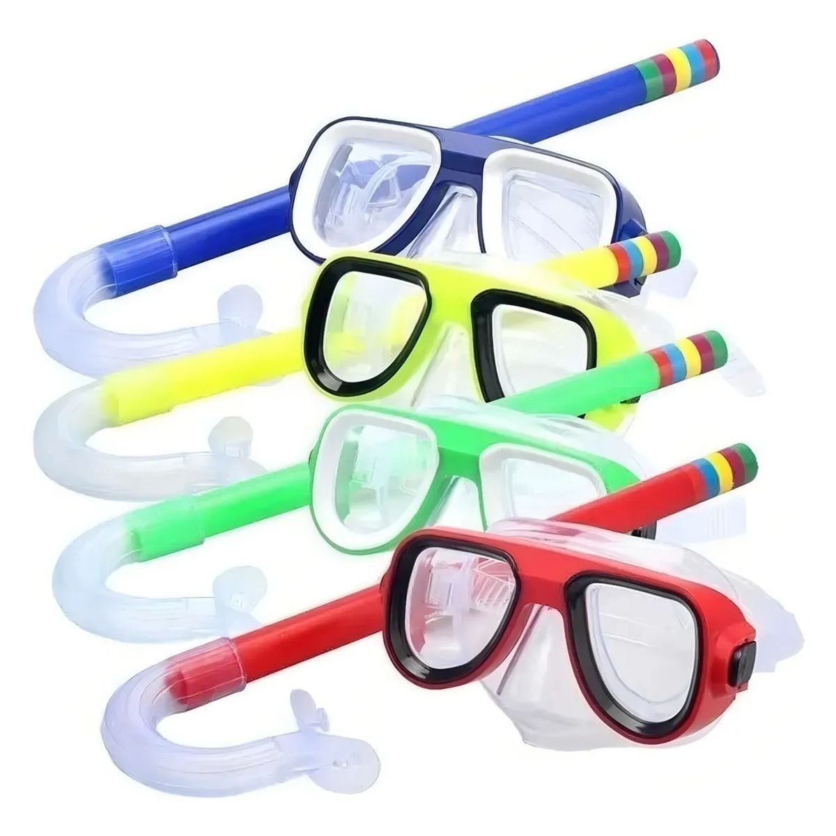 Kit de buceo para adultos y jóvenes con máscara y tubo, marca GENERICO - Foto Principal
