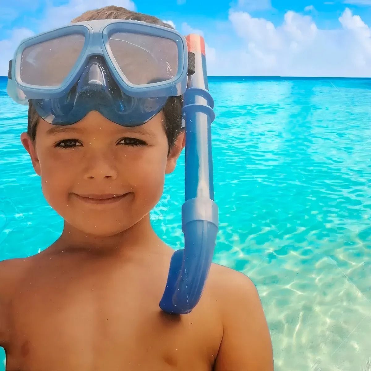Kit de buceo para adultos y jóvenes con máscara y tubo, marca GENERICO - Foto 2