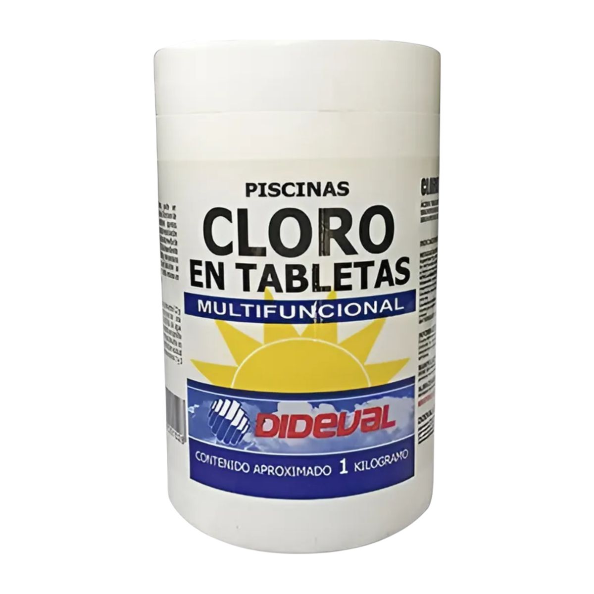 GENERICO - Cloro Tabletas para Piscina Triple Acción Dideval 1 kg