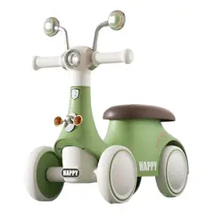 GENERICO - Correpasillos Auto Andador Con Luces Y Música Caracol Verde Color Verde claro